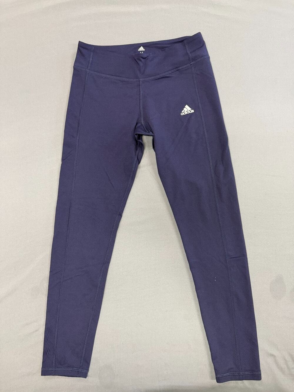 adidas ClimaWarm Leggings Women’s Medium M Purple Athletic Running Workout